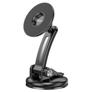Hoco CA113 Excelle suport magnetic auto pentru consolă centrală, negru