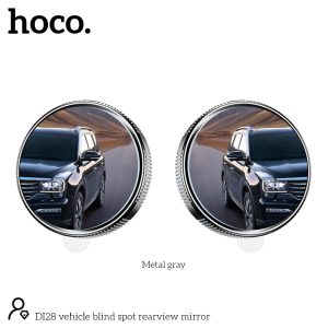 Oglindă retrovizoare Hoco DI28 pentru unghi mort, gri metalic