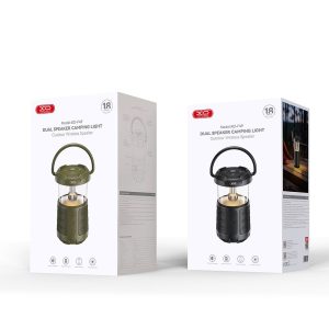 XO F49 Lampă de camping cu difuzor dublu pentru exterior (15W 3600mAh)