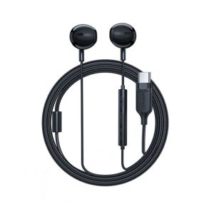 Căști cu fir AceFast L2 USB-C, negre