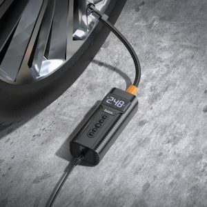 Pompă de aer inteligentă auto Hoco PH55 Roys neagră