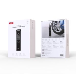 XO CZ017 Pompă gonflabilă inteligentă mini cu fir, 22 de cilindri, neagră