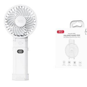 Ventilator portabil/de mână pliabil cu încărcare XO MF84, 4000mAh