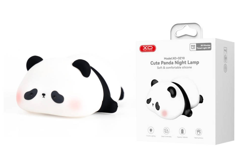XO OZ10 Panda Lampă din silicon Pat 1200mAh