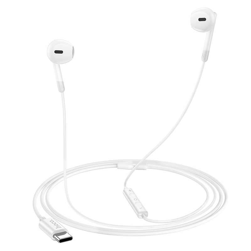Căști HOCO M109 Sunny cu fir digital, cu microfon și tip C