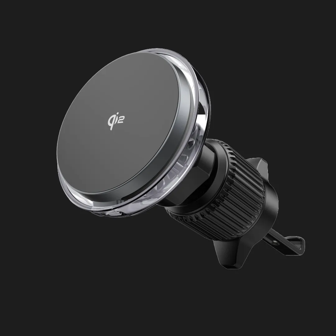 Încărcător auto wireless Wiwu Qi2 AURORA CH-324 Negru