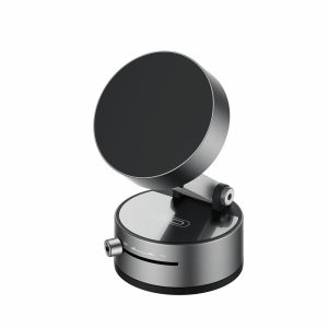Ventuză XO C170 cu închidere manuală, suport magnetic, gri