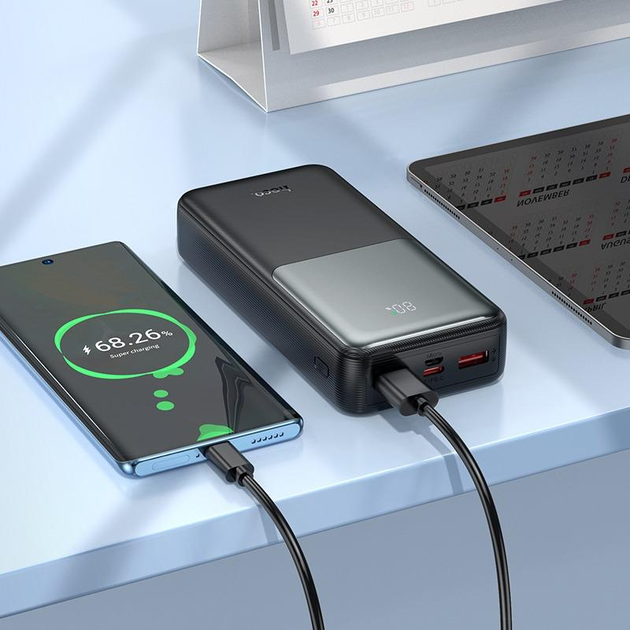 Acumulator extern Hoco J136A Sirui 22.5W+PD20W complet compatibil (20000mAh)