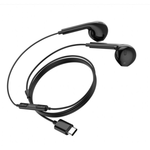 Căști digitale HOCO M101 Crystal Joy cu fir, tip C, cu microfon și control prin cablu