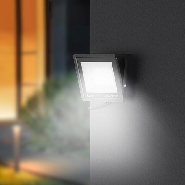 Proiector LED ultrasubțire pentru exterior HOCO DL12 (50W)