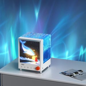 XO OZ14 Aurora Proiector Lumină Ambientală + Difuzor 1200mAh