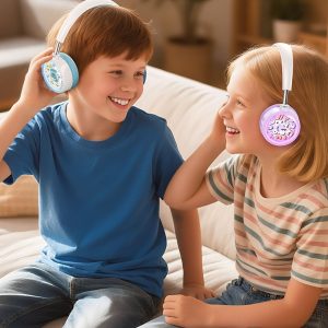 Căști wireless XO BE57 Colorful Elf pentru copii