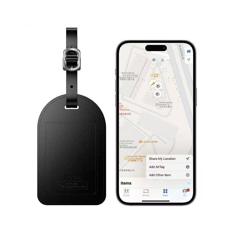 Etichetă inteligentă anti-pierdere pentru bagaje Hoco E91H Tiger (model cu încărcare wireless)