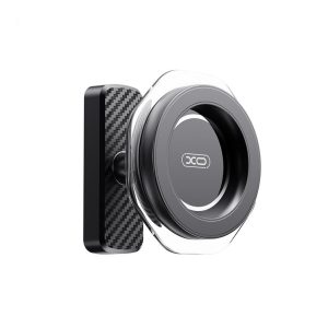 Suport magnetic pentru telefon XO C199 cu bază magnetică, negru
