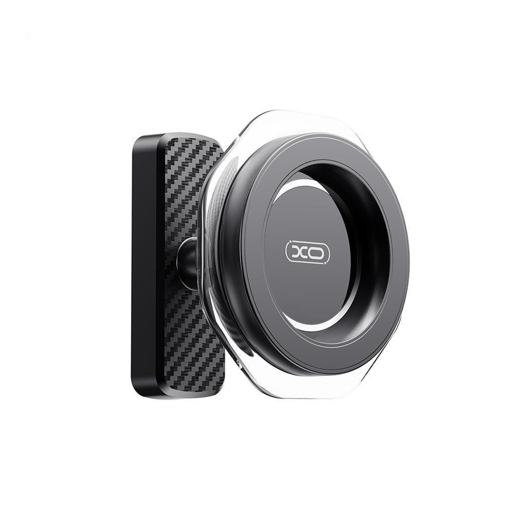 Suport magnetic pentru telefon XO C199 cu bază magnetică, negru