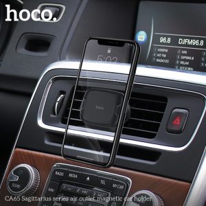 Suport auto magnetic Hoco CA65 Sagittarius series pentru priză de aer, negru