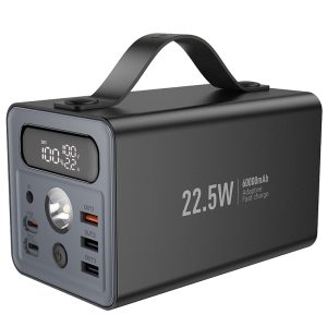 Baterie externă multifuncțională HOCO J138 Distant 22.5W+PD20W+DC12V (60000mAh)