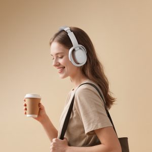 Căști Bluetooth Hoco W67 Rhyme deschise