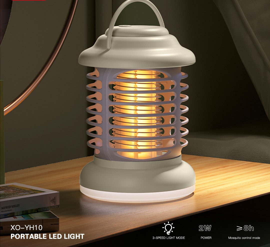 XO YH10 Lampă portabilă de exterior 1200mA + anti-țânțari 2 în 1