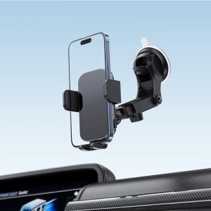 Suport auto cu încărcare wireless ACEFAST D53 cu clemă electrică pentru bord, negru