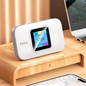 Hoco DQ12 WiFi portabil cu afișaj (Europa, Asia și Africa)