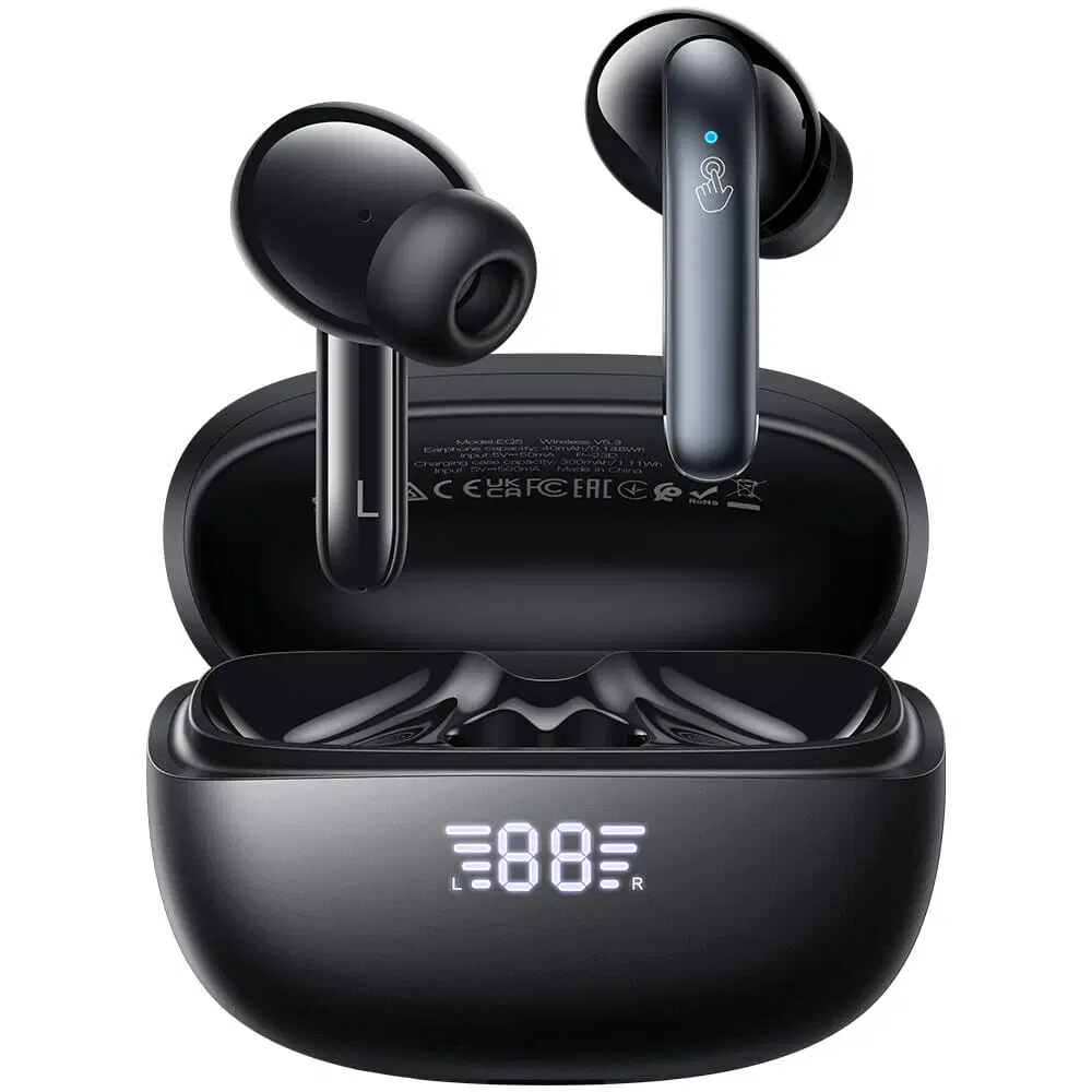Căști Bluetooth HOCO EQ5 Energy cu tehnologie true wireless ANC+ENC și reducere a zgomotului