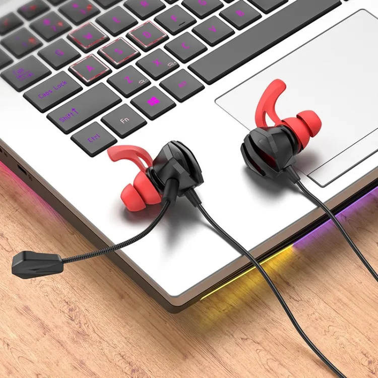 Căști de gaming HOCO M105 Sharp cu control prin fir și microfon