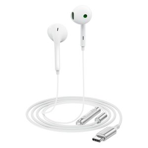 Căști semi-intraauriculare AceFast L7 USB-C (tip C) cu fir și microfon