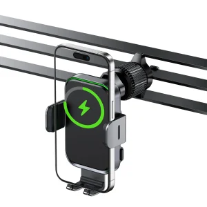 Suport de încărcare wireless auto ACEFAST D17, negru