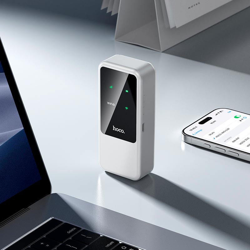 Hoco HI42 Rețea WiFi mobilă portabilă (Europa, Asia și Africa)
