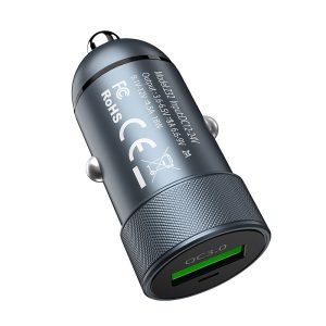 Încărcător auto Hoco Z32 Speed ​​Up cu un singur port QC3.0, negru