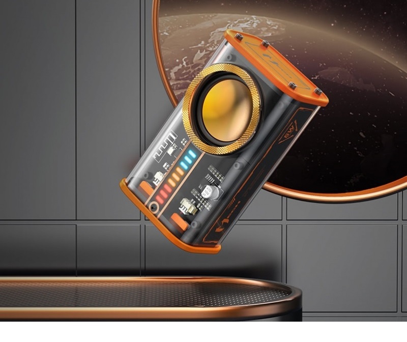 Boxă Bluetooth transparentă HOCO DS38 Mech