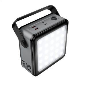 Acumulator extern Hoco J161 Power 22.5W+PD20W complet compatibil cu iluminare (80000mAh)