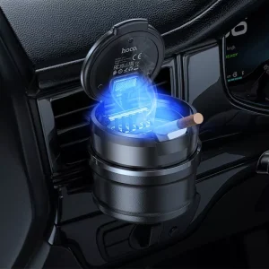 Scrumieră auto Hoco ZP11 Delta neagră