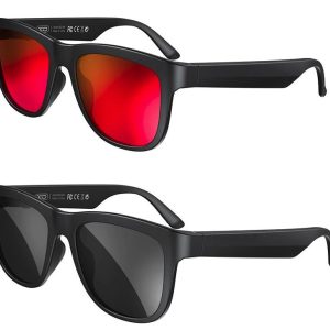 Ochelari audio inteligenți XO E6 Weijing, ochelari de soare cu protecție UV