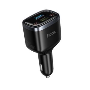 Hoco Z70 Speed PD93W(2C1A)car charger with TFT display black