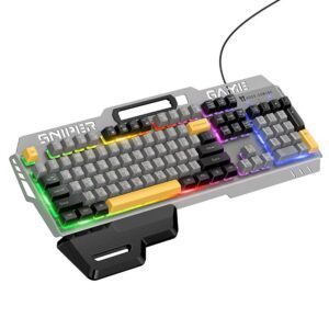 Hoco GM702 Vistoso wired gaming keyboard(Cyrillic version) gray black