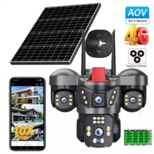 ZC Vision ZC-YT17R-4G EU V380 PRO 4G Outdoor Solar Camera