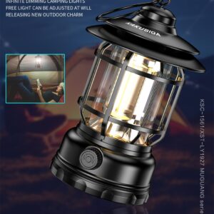 Kakusiga KSC-1561 MUGUANG Series Outdoor Camping Light Black