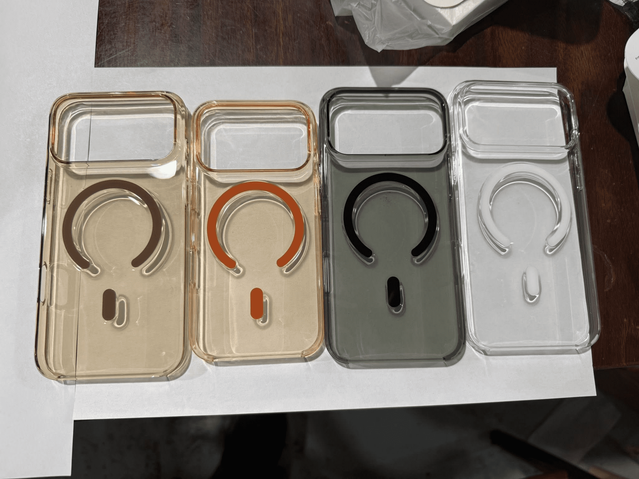 PC Case With ic iPhone 17 WHITE