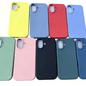 2.0MM TPU + Microfiber Case IP 17 Grey purple