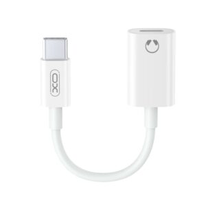 XO NB-R268B Type-c to Lightning Audio Model Imitation Original Adapter Cable White