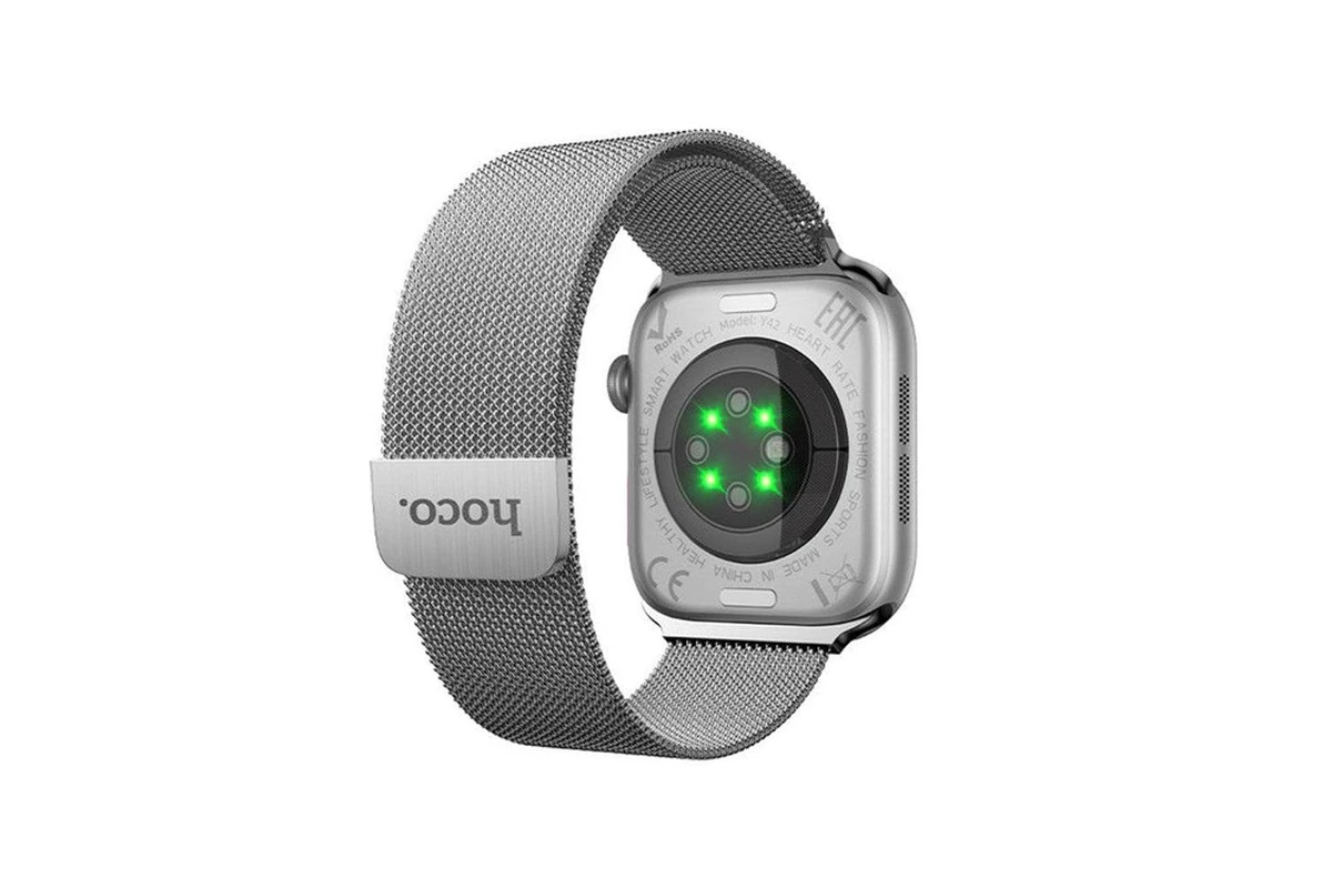 Hoco Y42 Smart watch(call version) silver - imagine 2