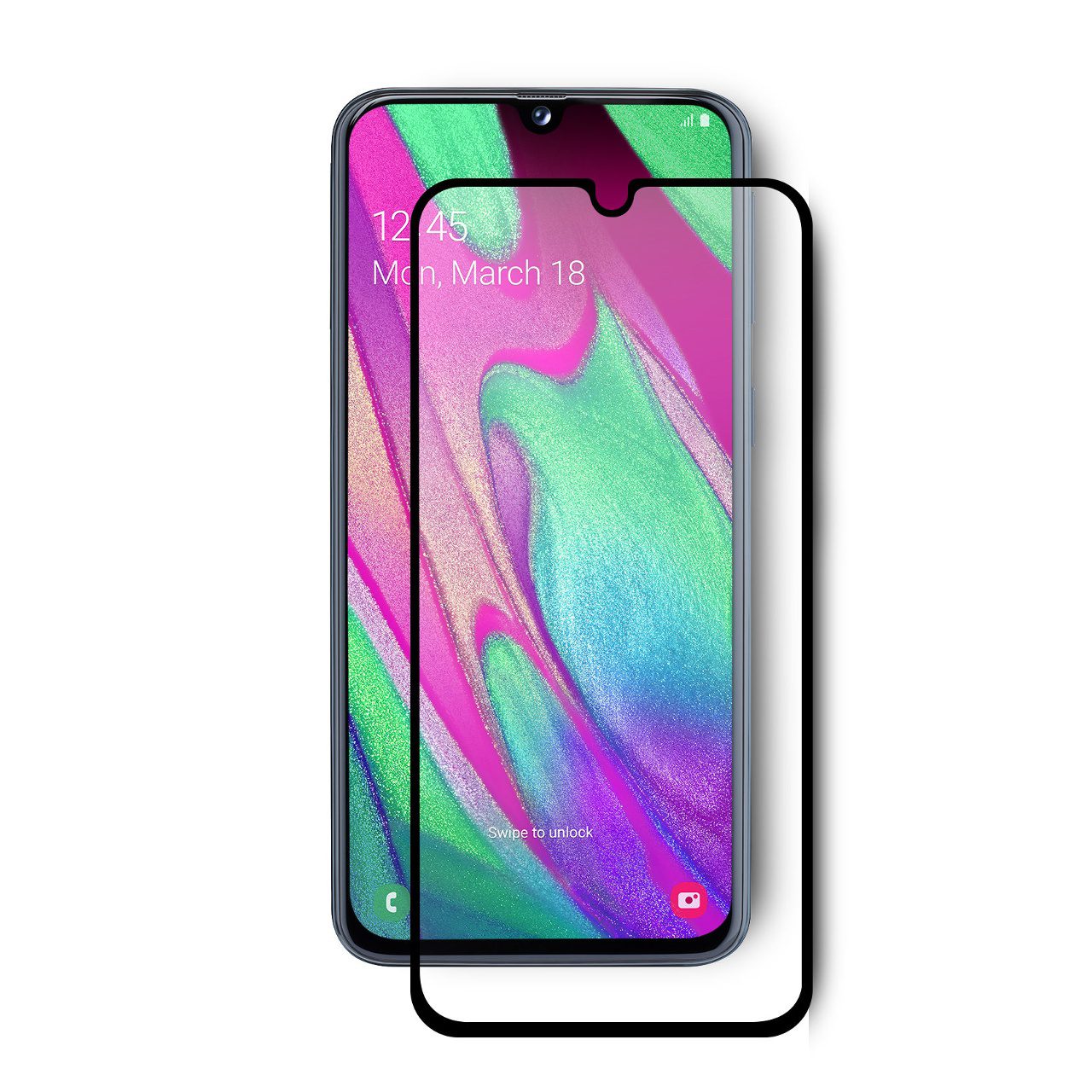 Hoco Full screen silk screen HD tempered glass set for Redmi note 9 (10PCS)(G5) - imagine 2