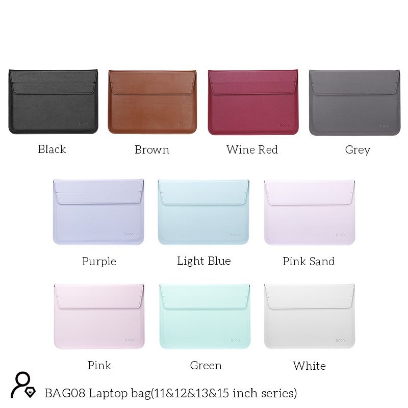 Hoco BAG08 Laptop bag(15 inch series) Wine Red - imagine 3