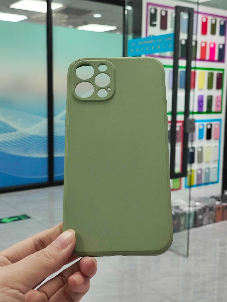 2.0MM TPU + Microfiber Case SAM A37 Dark green - imagine 4