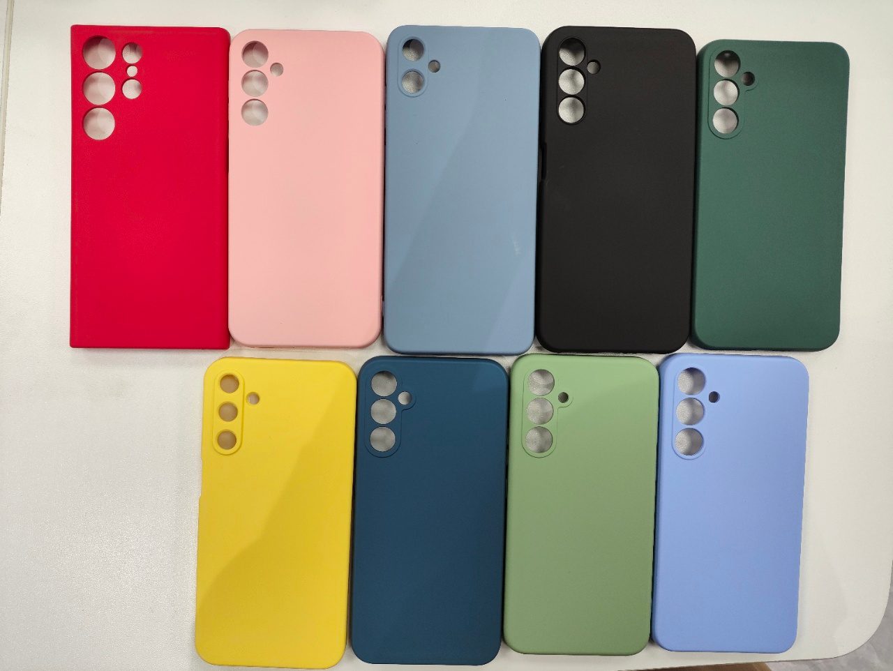 2.0MM TPU + Microfiber Case SAM A36 Grey purple - imagine 2