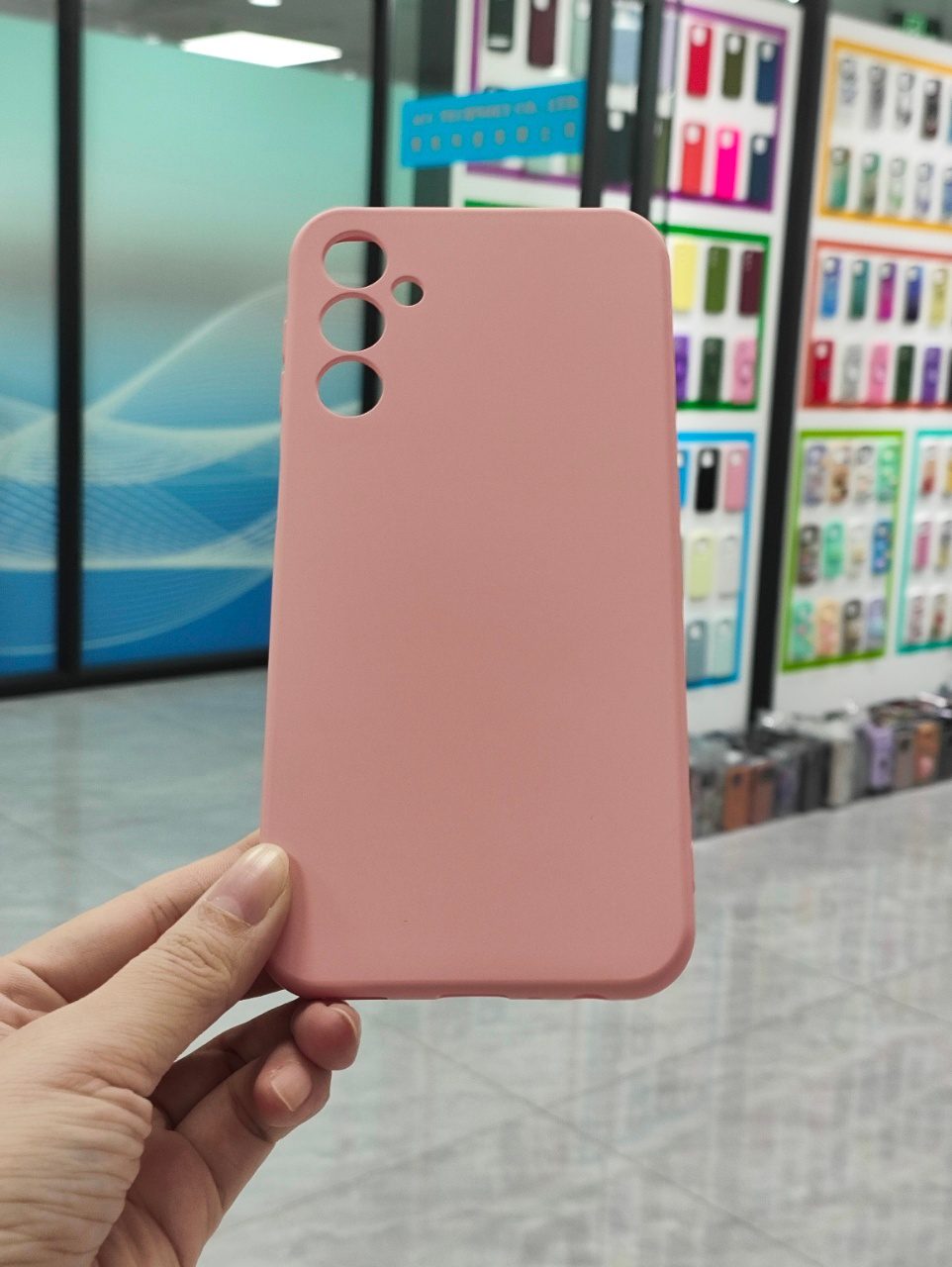 2.0MM TPU + Microfiber Case SAM A36 Grey purple - imagine 4