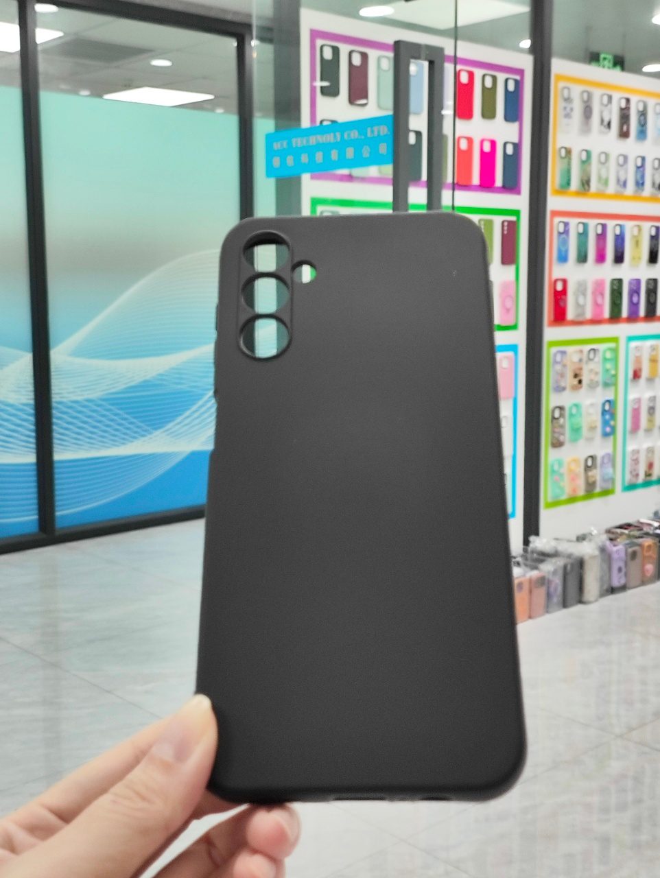 2.0MM TPU + Microfiber Case SAM A36 Grey purple