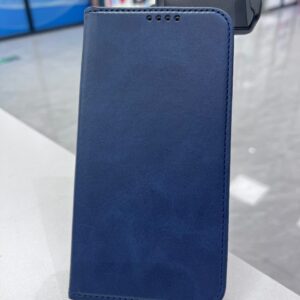 Leather Case IP 11 — Navy Blue